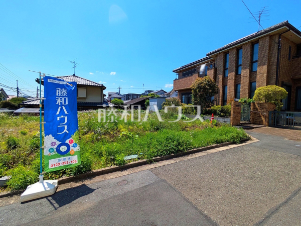 1号地付近　現地写真　【杉並区善福寺４丁目】きれいに整備された敷地。これから夢の新邸がここに建ちます。　