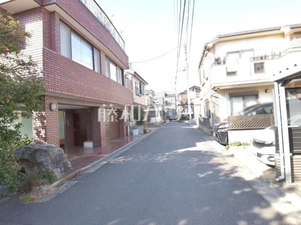 接道状況および現場風景　【練馬区高松１丁目】