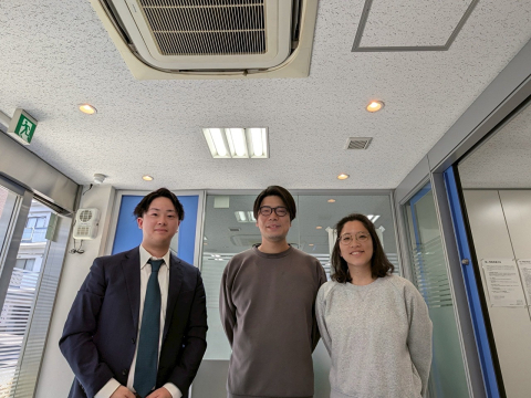 I様のお引渡しの様子です！