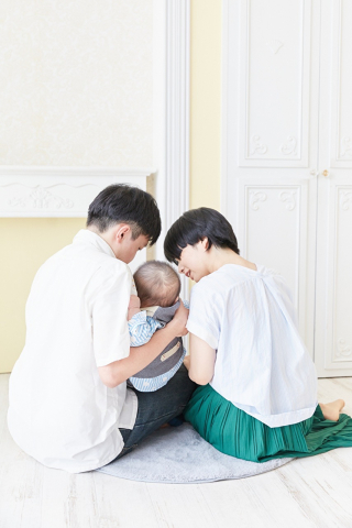 微笑ましいご家族です♫