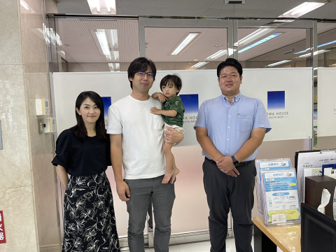 「S様ご家族に合う理想の住まいに出会えました」