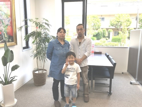 M様ご家族です～～～