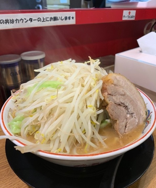 ラーメンは野菜・油が定期です。