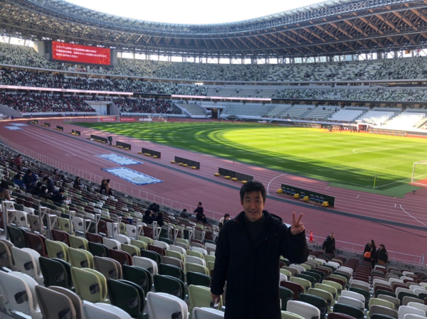 ★サッカー天皇杯決勝（新国立競技場）→イニエスタを観れました♪