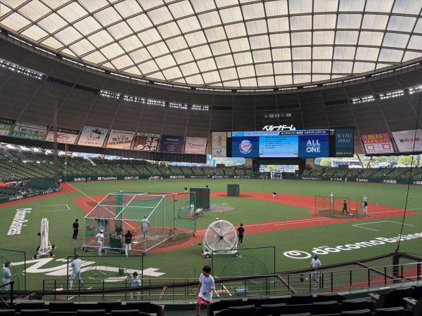 年に数回ですが、家族で野球観戦に出かけております。球場で飲むお酒は最高です！