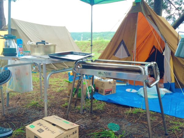 毎年夏になると家族や友人とBBQやキャンプをします。