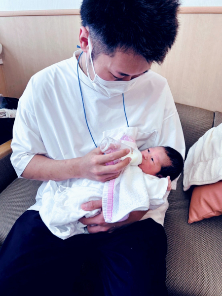 2025年の10月に第一子が誕生しました。まだまだ家庭内バタバタです。