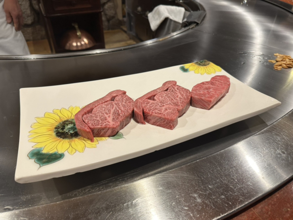 うかい亭というお店の写真です。
どの料理もおいしかった！