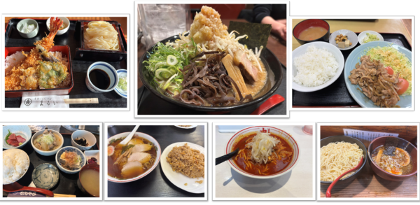 ランチや仕事後の晩御飯、先輩上司や後輩と東村山市内のグルメ巡りをしています♪
食べ物屋さんのこともお気軽にお問い合わせください！