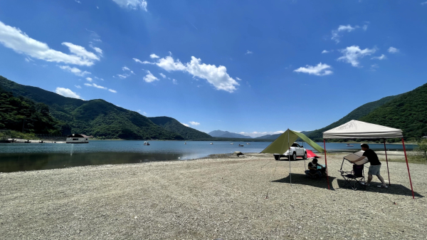 デイキャンプ風景①