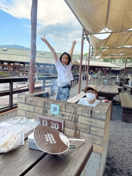 毎年恒例の家族キャンプ。感染対策をしっかり行い家族だけのキャンプは毎年行ってます。