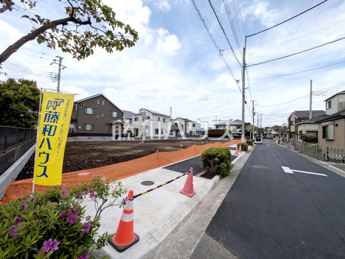 接道状況および現場風景