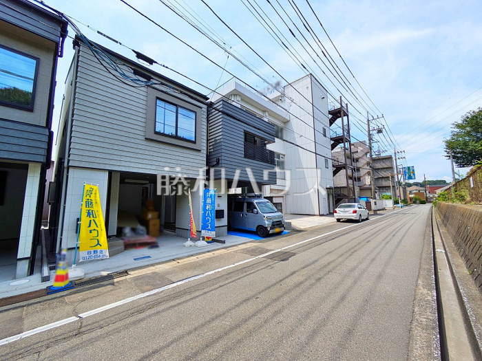 接道状況および現場風景