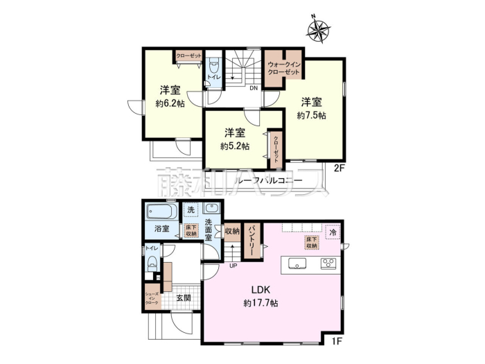 建物プラン例（間取図）