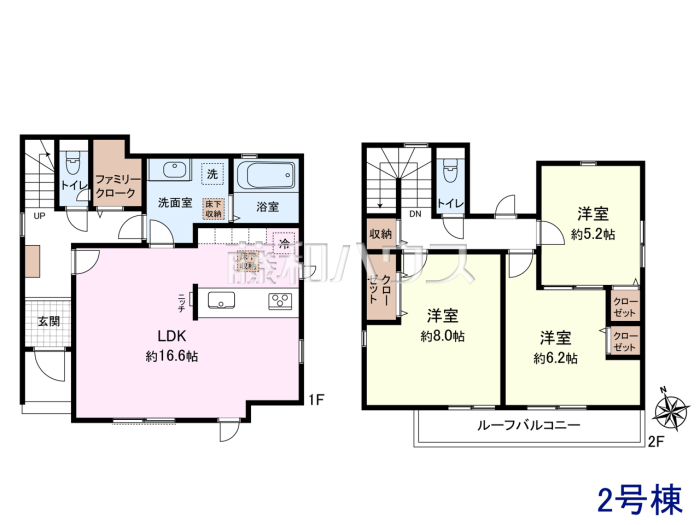 建物プラン例（間取図）