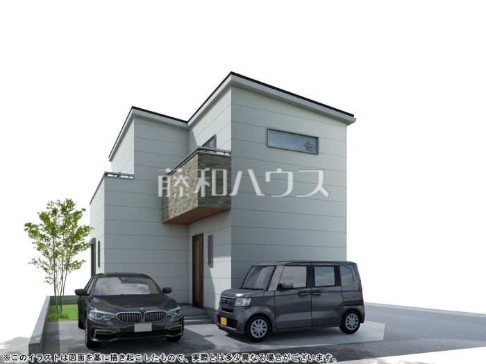 建物プラン例（パース・外観）