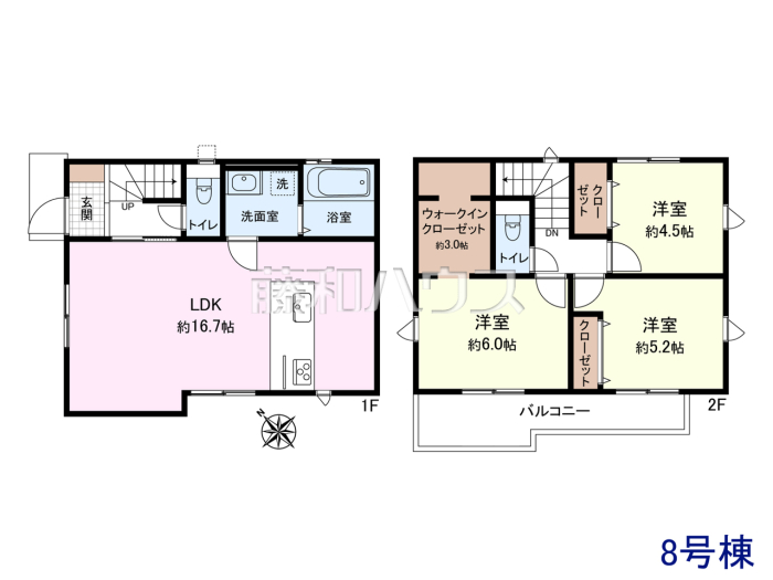 建物プラン例（間取図）