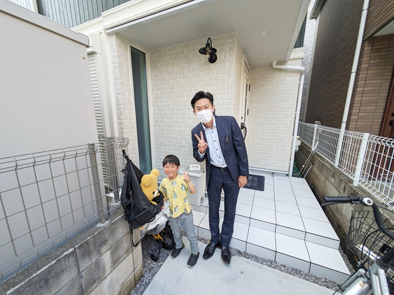 お子様と２ショット♪