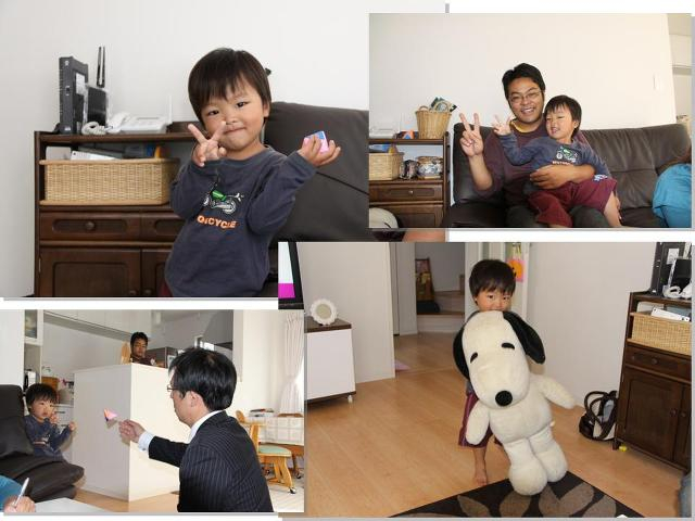 お坊ちゃまの楽しそうにはしゃぐ様子が印象的でした!!