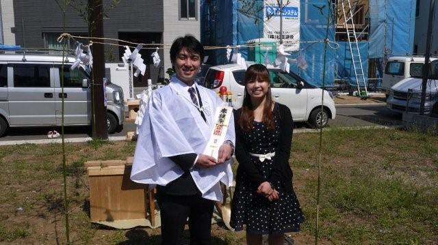 ツーショット☆素敵なお家が出来ますように…★