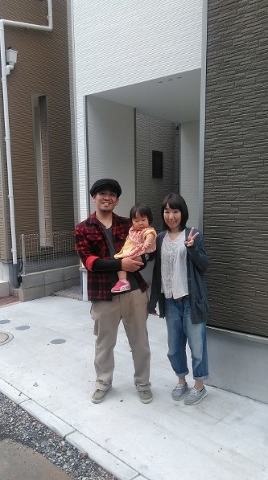 仲の良いご家族です。