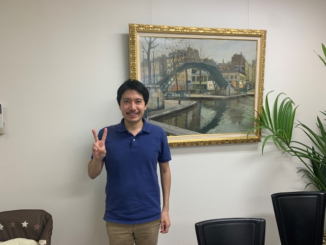 いつも優しいご主人でした。建物完成の際、是非ご家族ともお写真頂ければと思います。