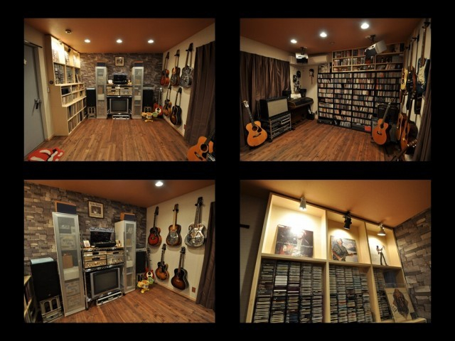 ご主人様　ご自慢の防音の地下音楽室！！