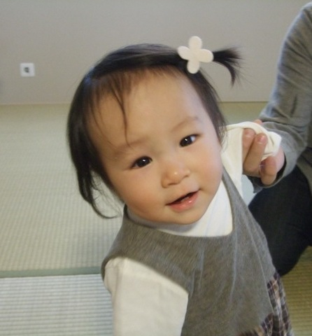 出逢った頃は赤ちゃんでしたが、今ではこんなに大きくなりました♪