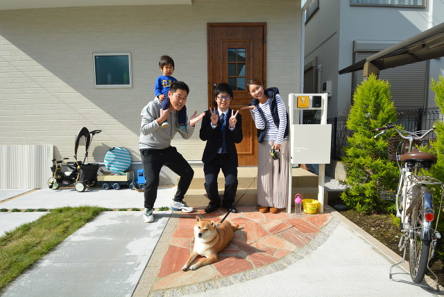 Ｓ様ご家族とご一緒に♪