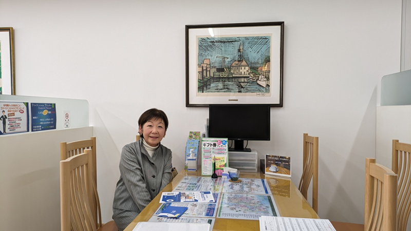 お取引後店舗にて