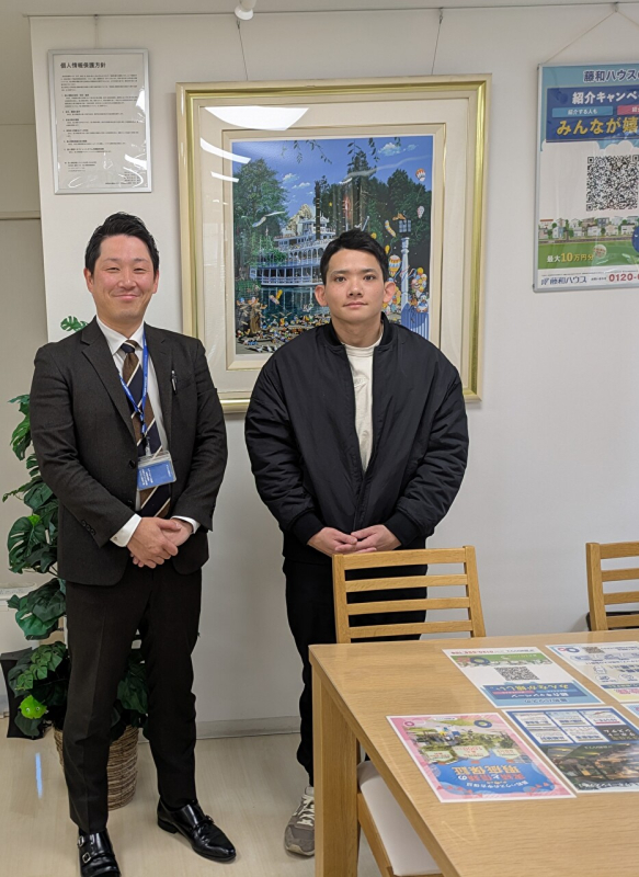 決済後にお写真を撮影させていただきました