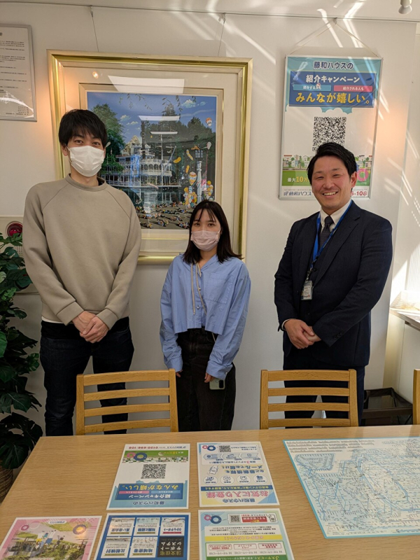 決済後にお写真をお撮りさせていただきました