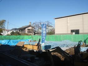 ご契約頂いたのは、こんな時期の物件でした。