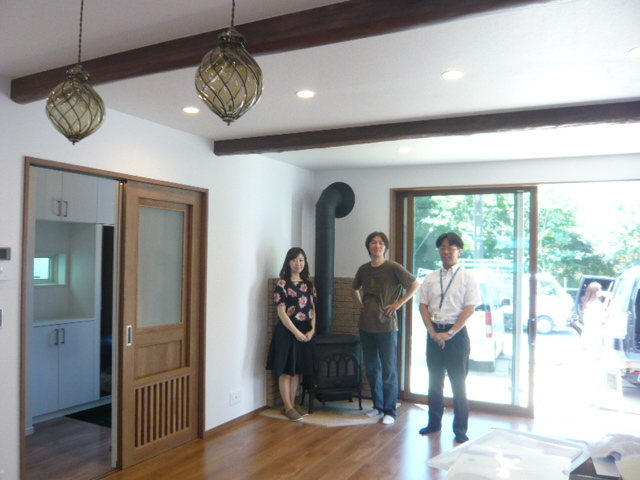 お部屋の照明までこだわって計画して頂きました！