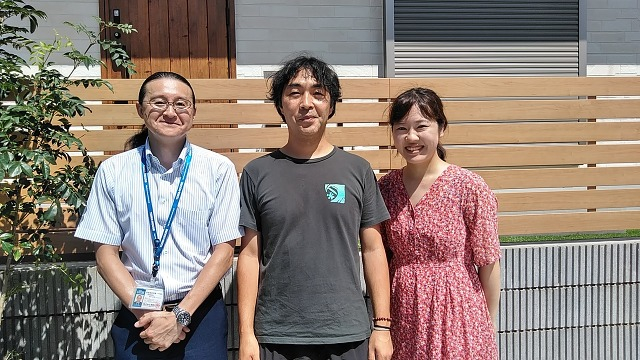設計の担当者も立ち会っていただきました♪
