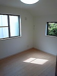 全室二面採光の居室です