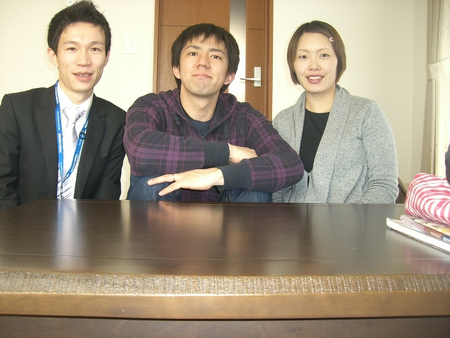 ご夫婦と一緒に！