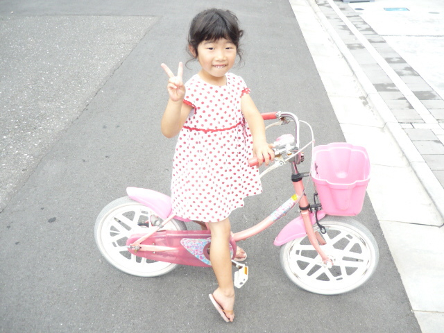 自転車２号！