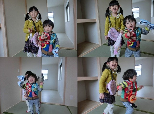 お立合い時。和室で写真撮影！