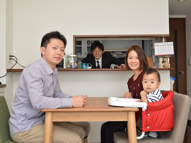 お子様の左腕が素敵です♪