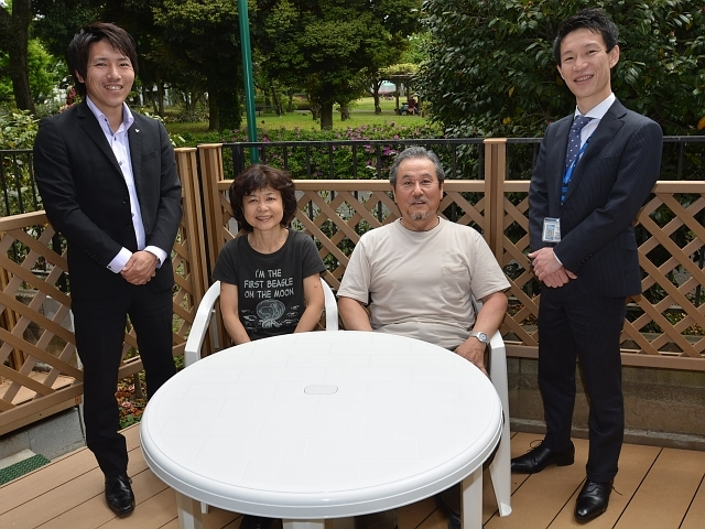 公園隣接！四季の楽しめるウッドデッキで「お茶如何ですか？」