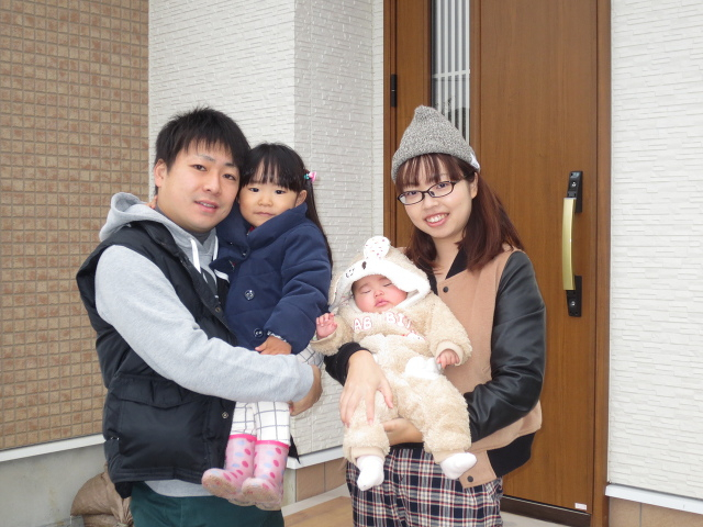 家族４人これからも仲良く…♪