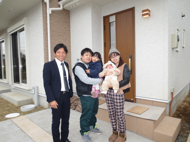 ご新居と共に家族の成長が楽しみです♪