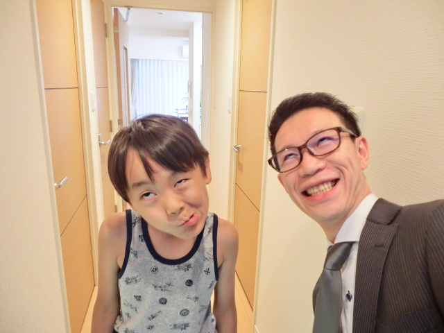 変顔ーーーーーー笑