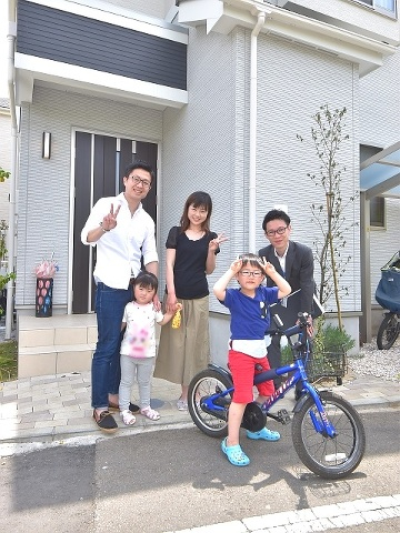 自転車も一緒に撮りました