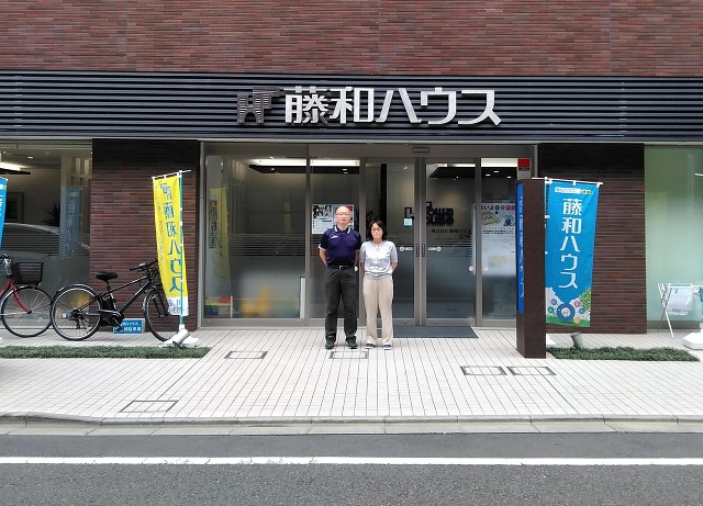是非次回ご新居をバックに撮影お願いします。