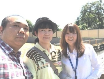 自撮り腕にて撮影頂きました！