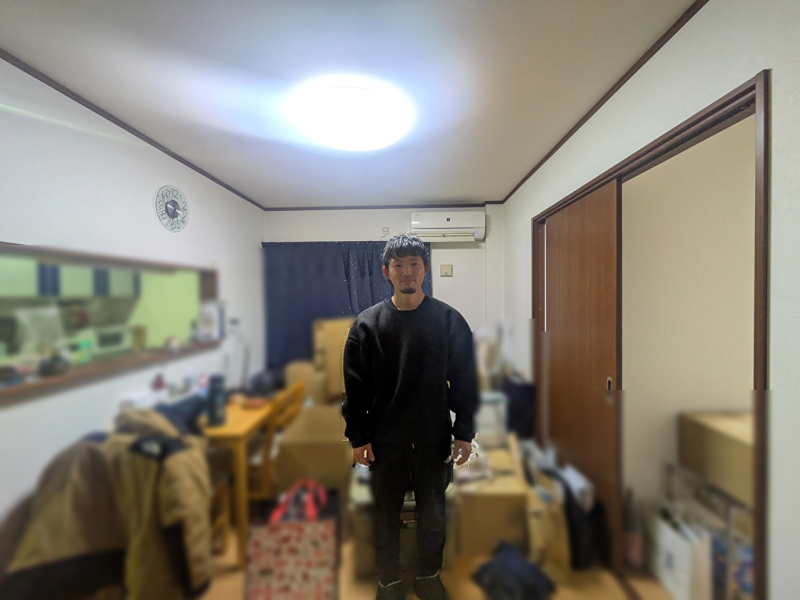 お引っ越し準備中にのご自宅で鍵をお引渡しさせて頂きました♪