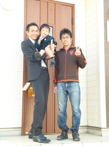 ☆ご主人もホッとした笑顔になりましたね☆
