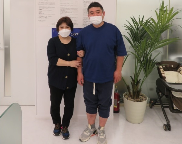 お引渡しの際にご夫婦だけで記念撮影！